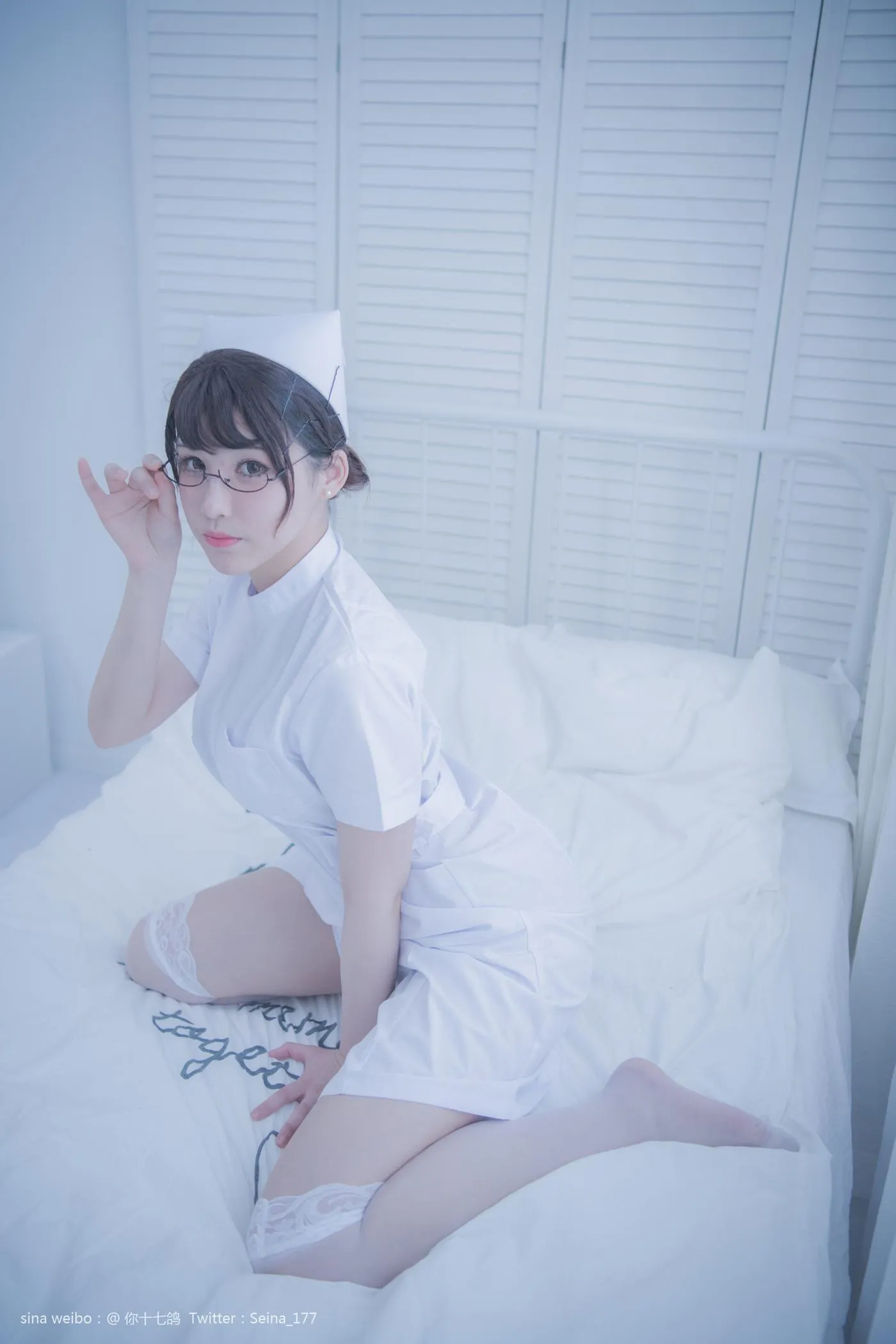 你十七鸽 – NO.03 白色护士-白色护士成片 [51P]插图6